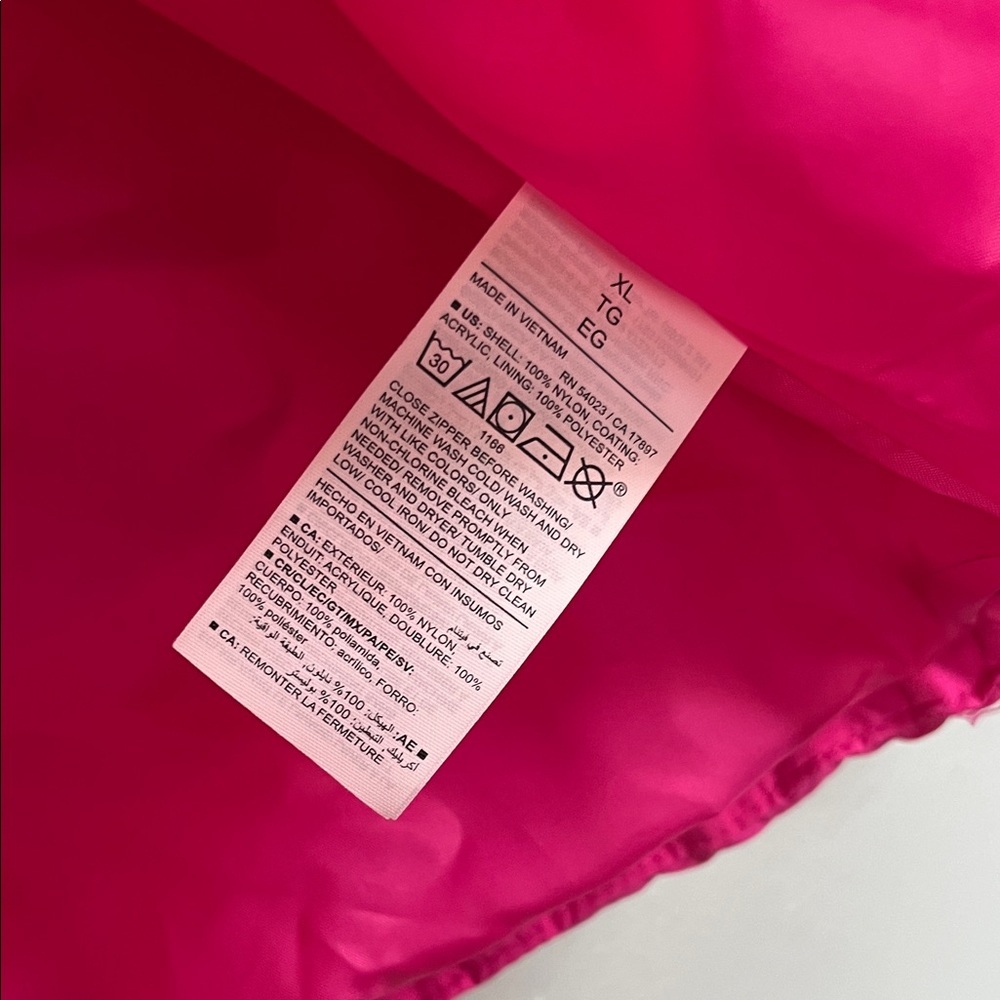 Bright Pink Hooded Jacket - Picture 8 of 11